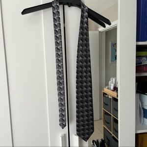 Platinum Designs Grey and Black Tie